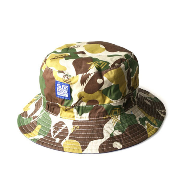 Fisherman hat with printed logo